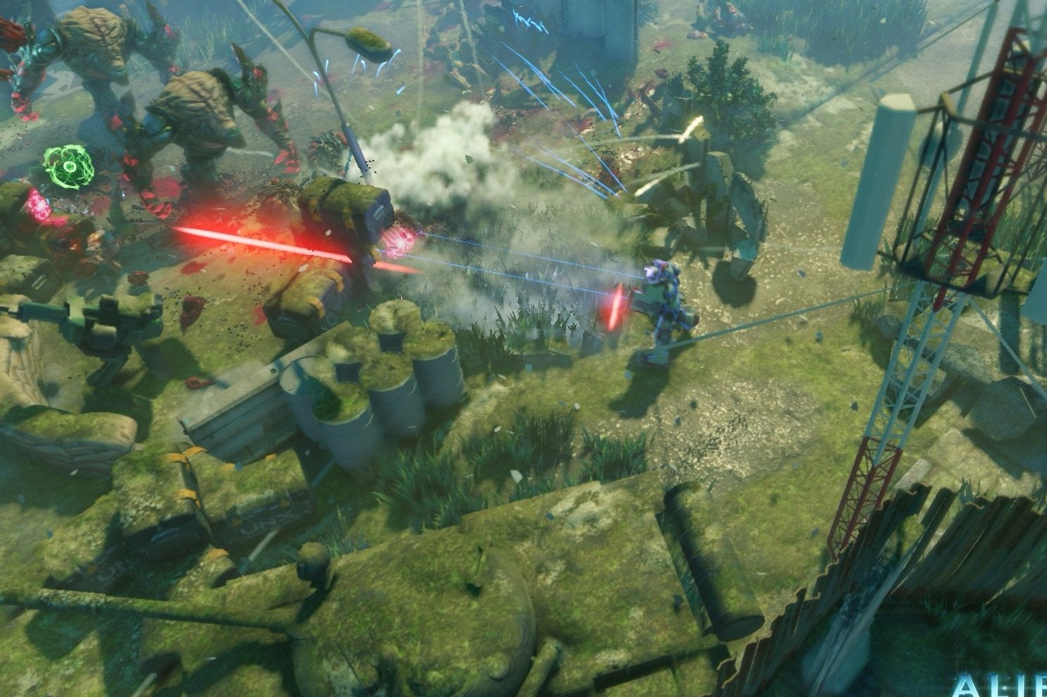 Immagine di Alienation per PS4 non supporterà la co-op locale al lancio