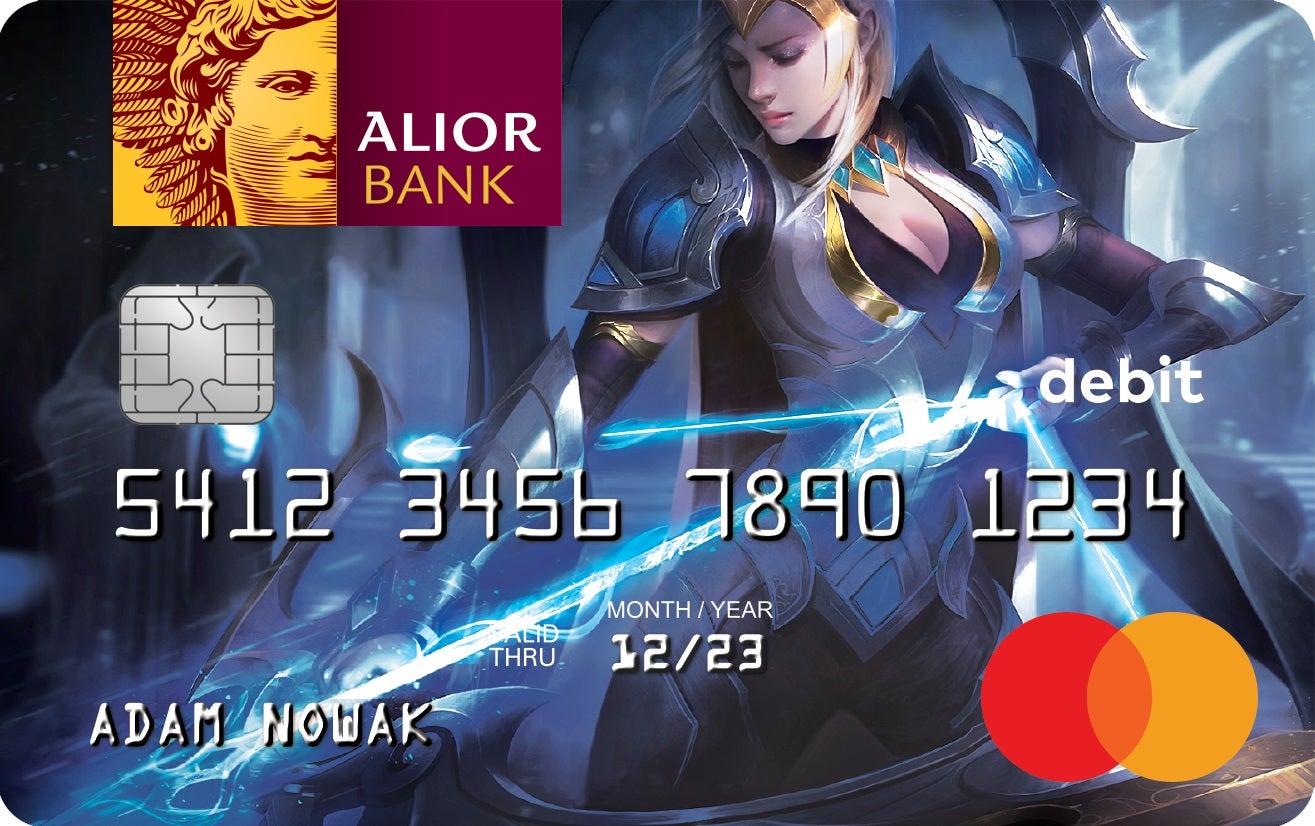 Obrazki dla Postać z League of Legends na pierwszej "gamingowej" karcie płatniczej w Polsce