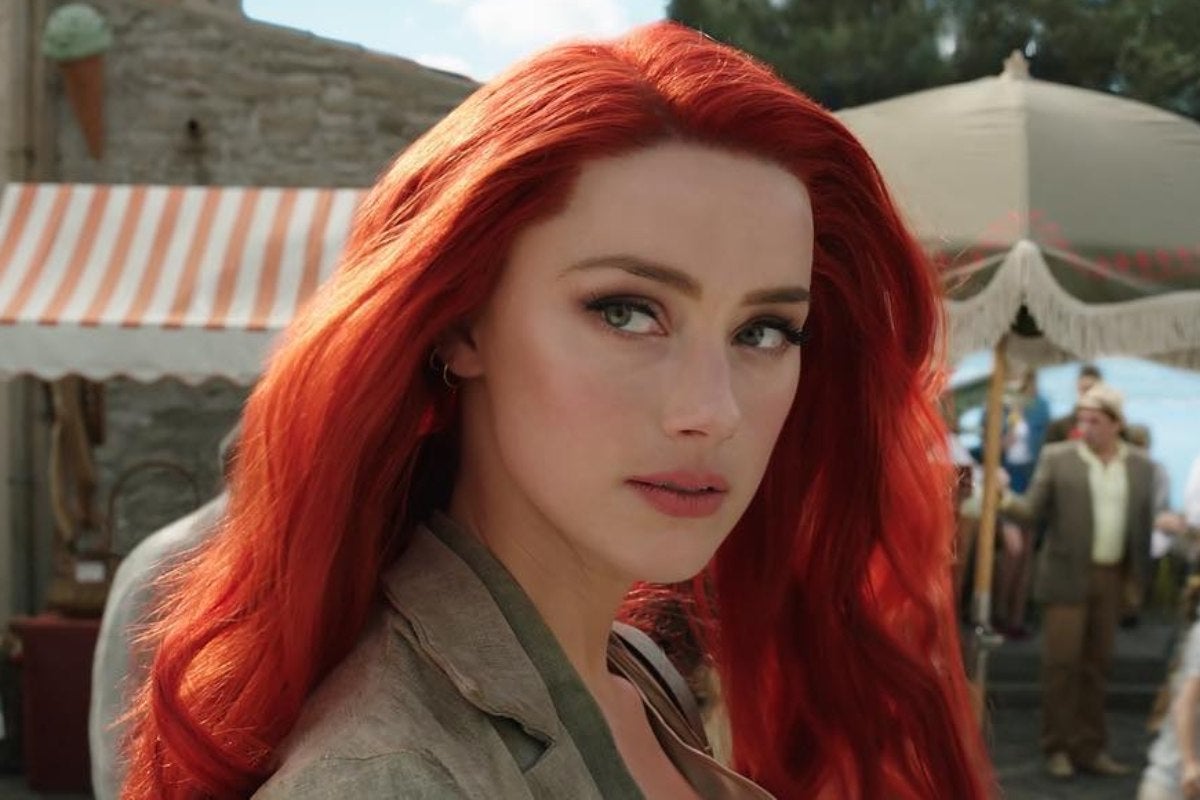 Imagem para Amber Heard culpa Johnny Depp por cenas cortadas em Aquaman 2