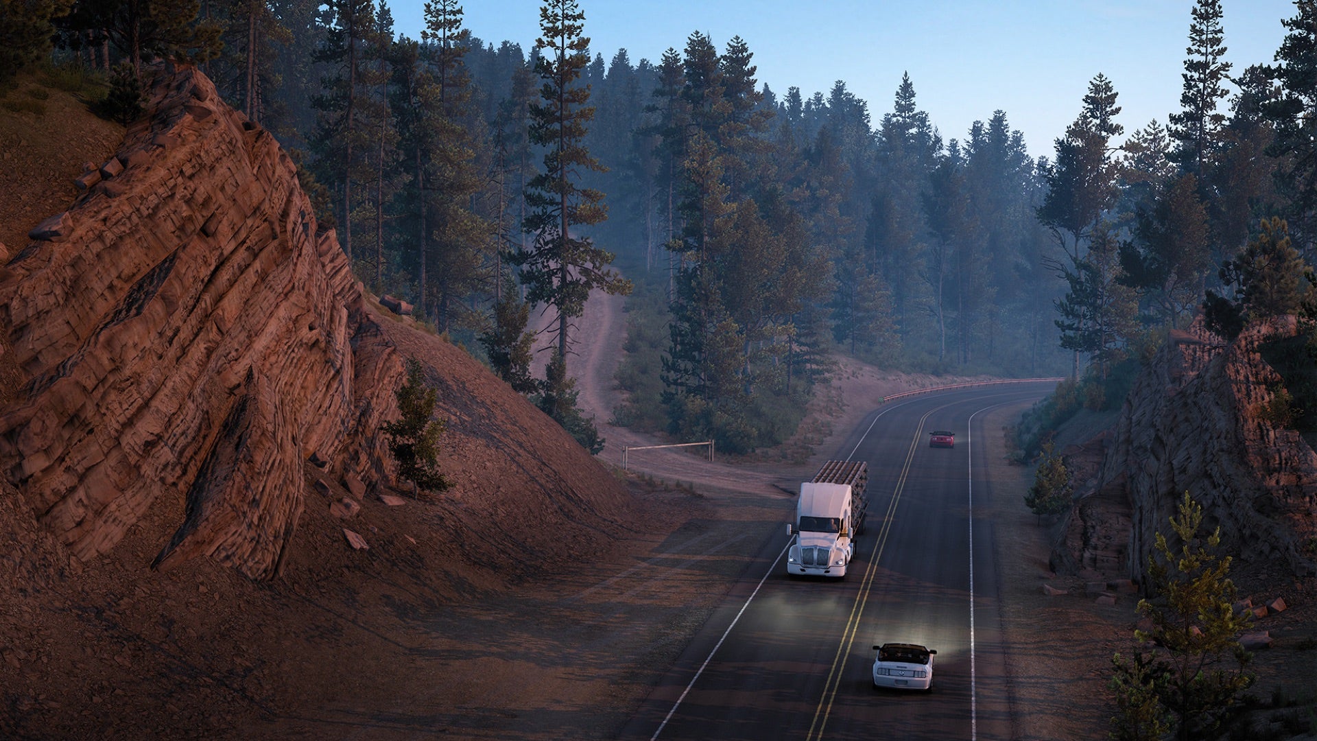 Image for American Truck Simulator's beautiful Montana expansion is out next week