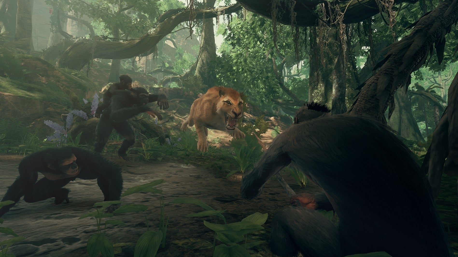 Immagine di Ancestors: The Humankind Odyssey si mostra in un nuovo trailer gameplay condiviso da Nvidia