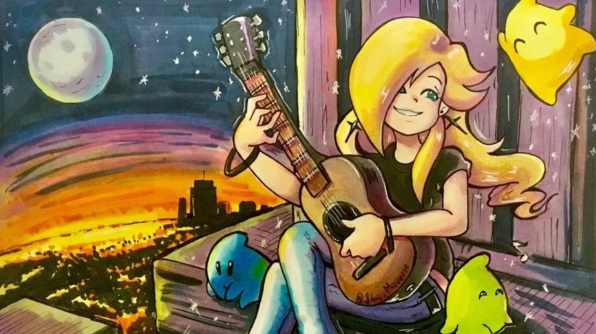 Image for And the next Mario-themed internet obsession is: indie rock Rosalina