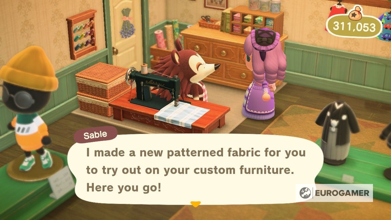 Animal Crossing Able Sisters: how to open the tailor shop and unlock Able  Sisters patterns in New Horizons | Eurogamer.net