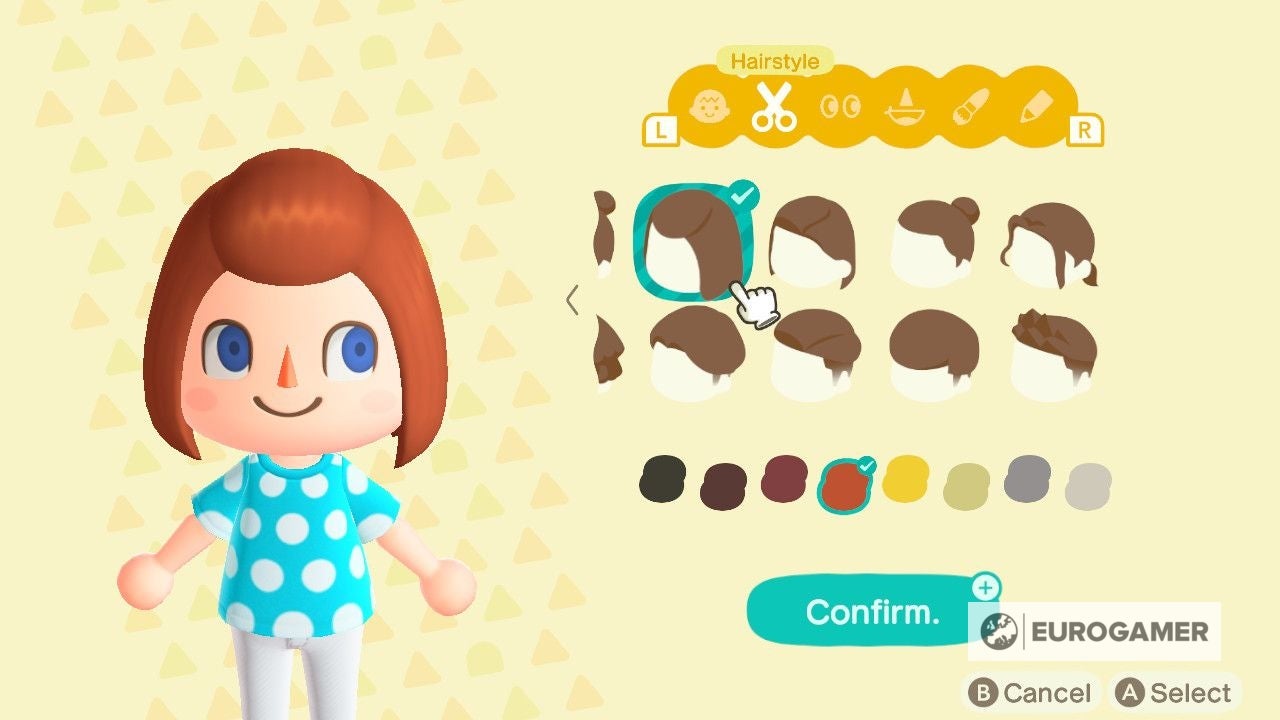 Animal Crossing new Hairstyles list  Top Fab  Pop  Cool and Stylish Hair Colours in New Horizons - 44