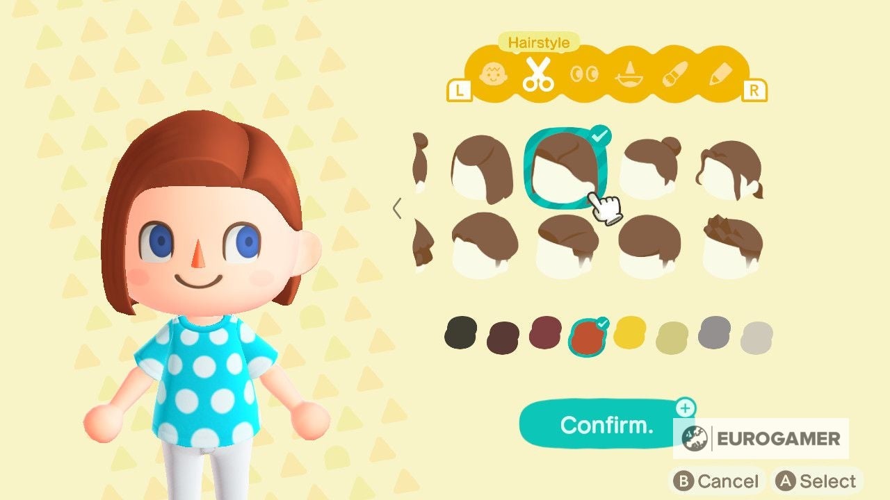 Animal Crossing new Hairstyles list  Top Fab  Pop  Cool and Stylish Hair Colours in New Horizons - 32