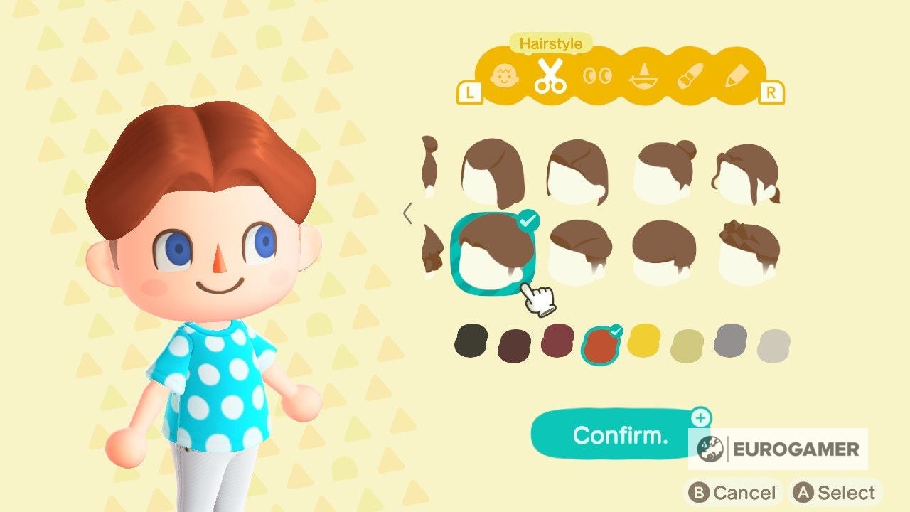Animal Crossing new Hairstyles list  Top Fab  Pop  Cool and Stylish Hair Colours in New Horizons - 61