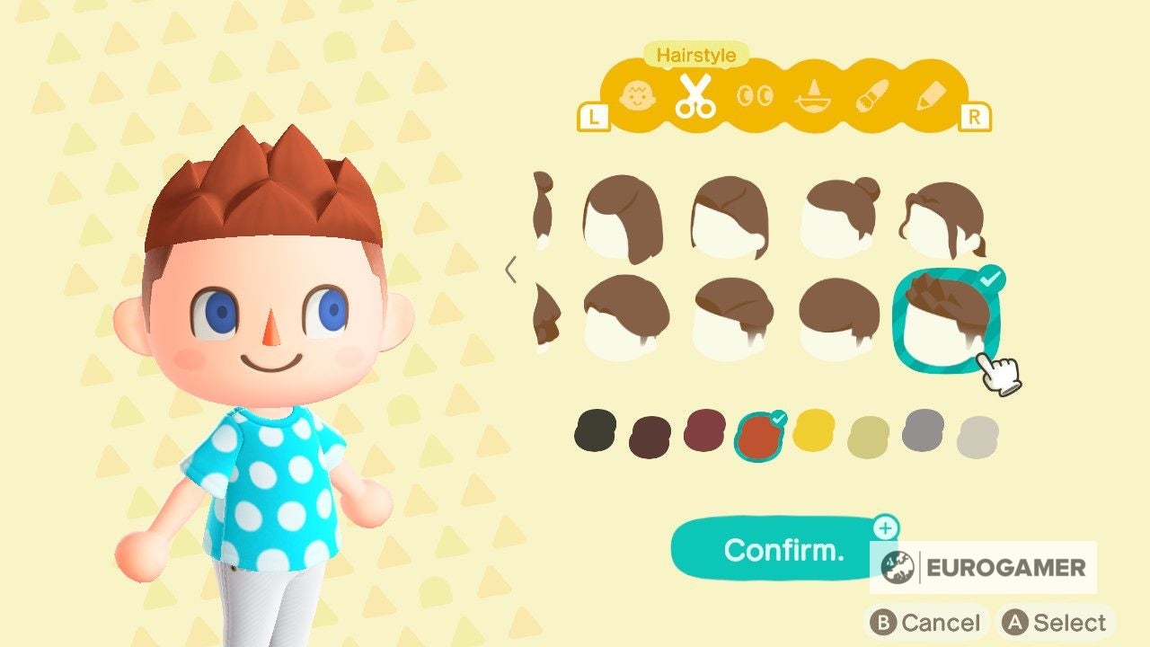 Animal Crossing new Hairstyles list  Top Fab  Pop  Cool and Stylish Hair Colours in New Horizons - 38