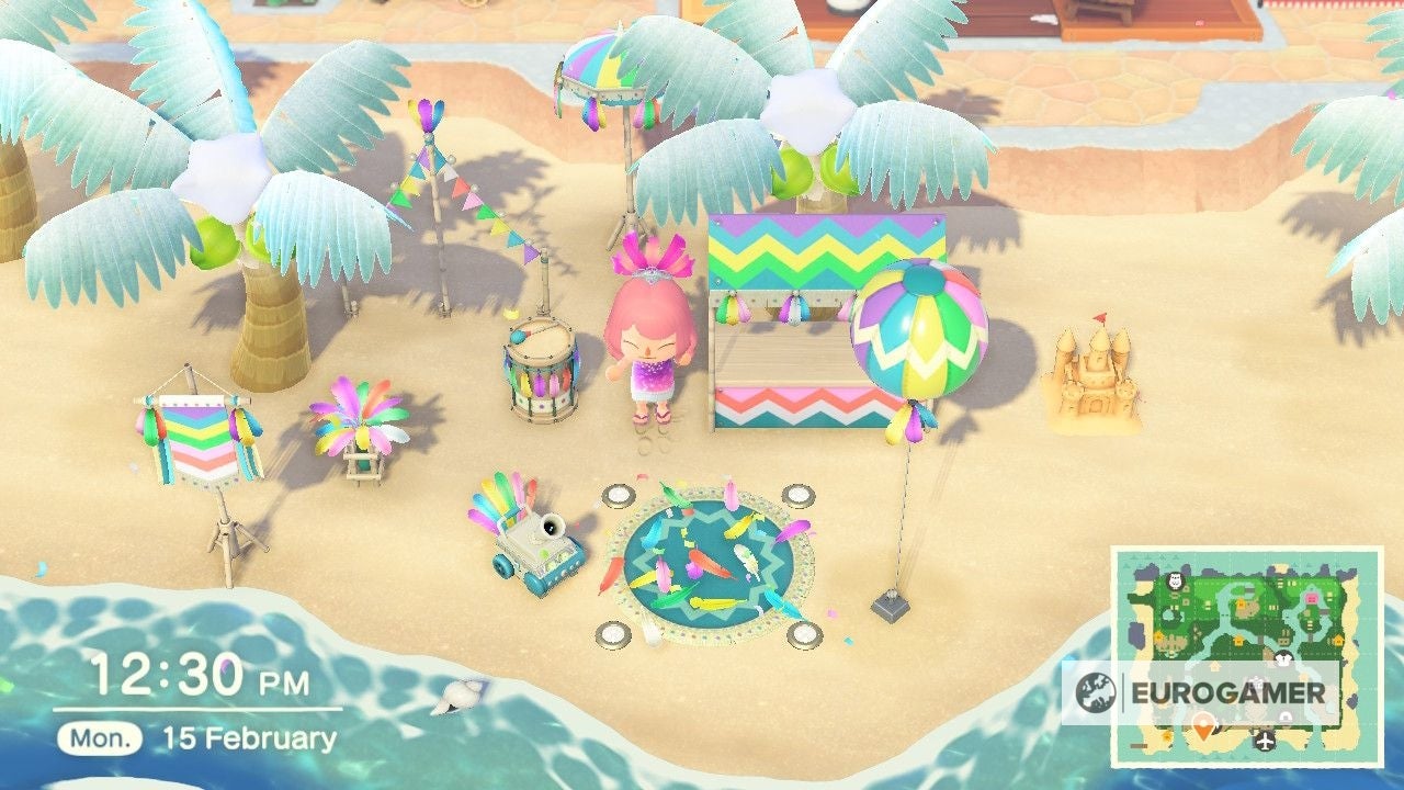 Animal Crossing Festivale event  How to get feathers  Rainbow Feathers and Festivale items in New Horizons explained - 41