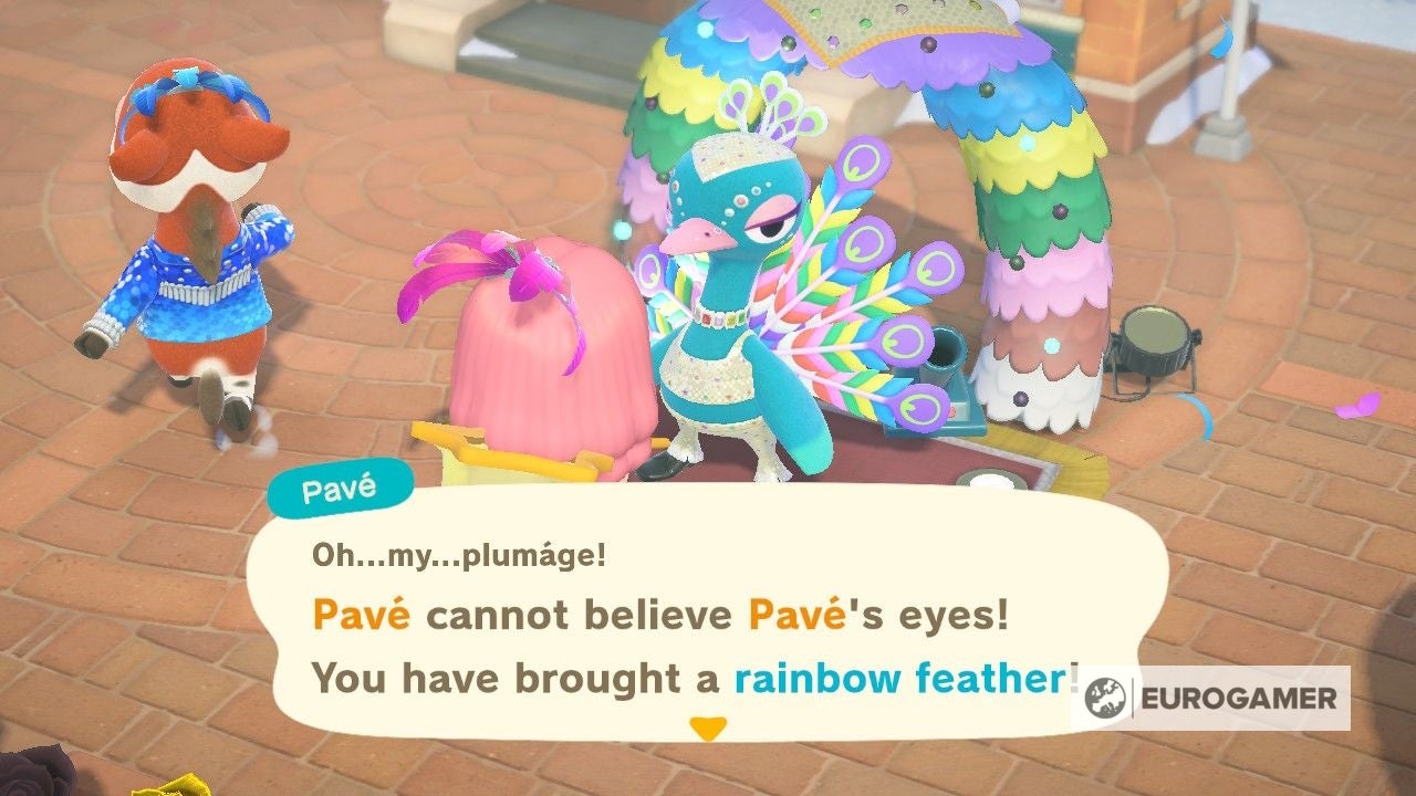 Animal Crossing Festivale event  How to get feathers  Rainbow Feathers and Festivale items in New Horizons explained - 48