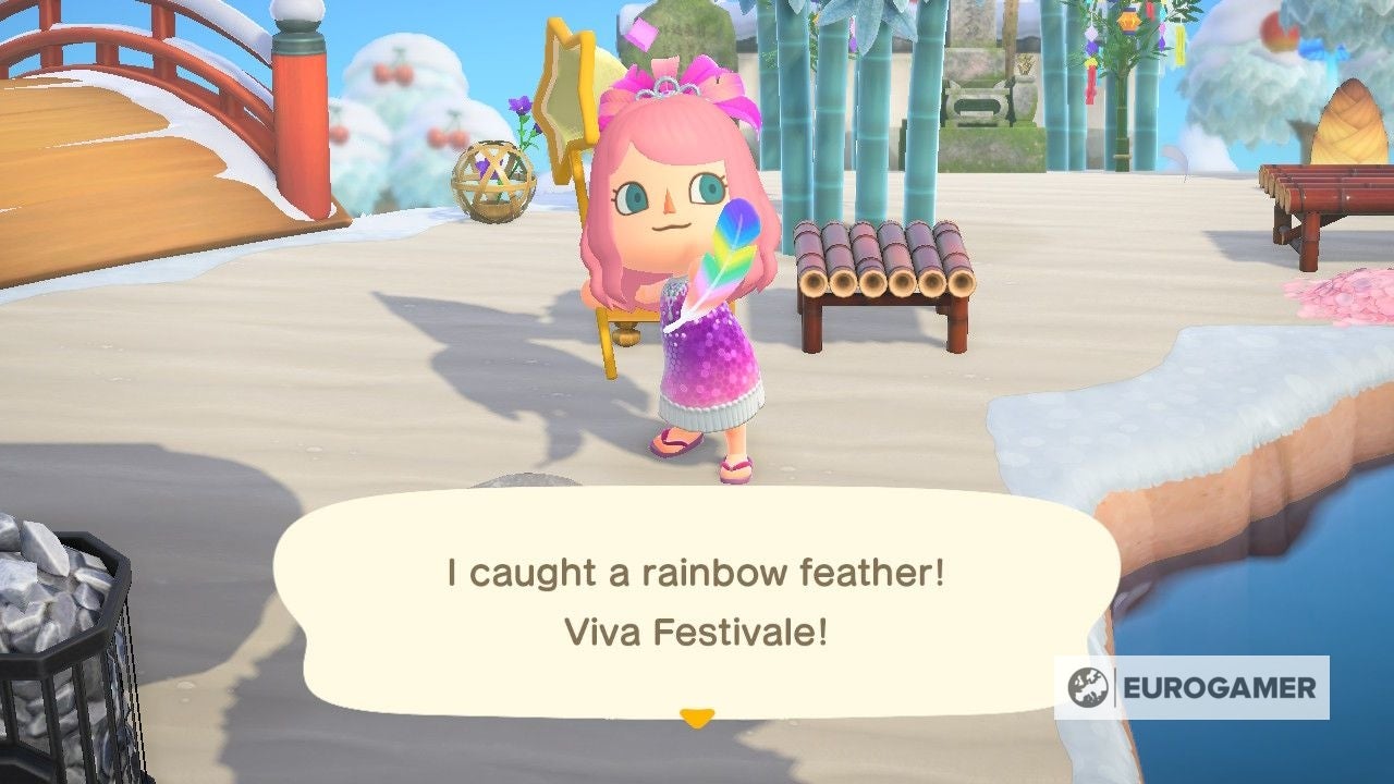 Animal Crossing Festivale event  How to get feathers  Rainbow Feathers and Festivale items in New Horizons explained - 68