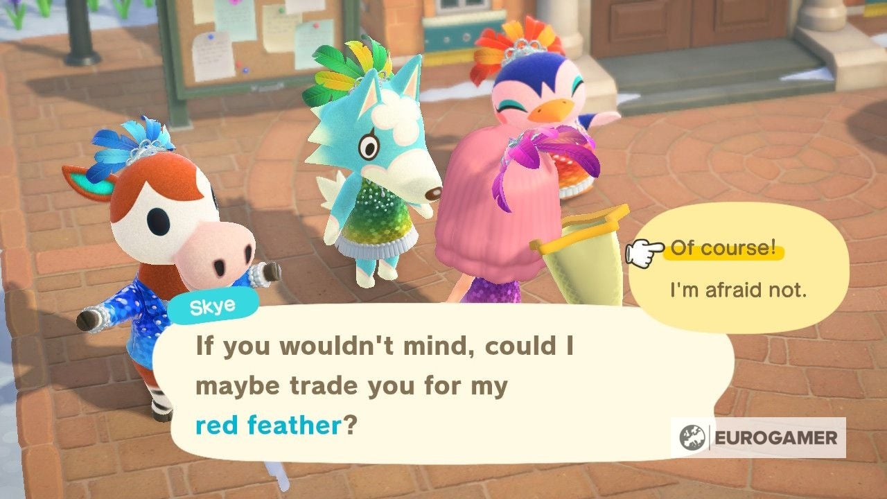Animal Crossing Festivale event  How to get feathers  Rainbow Feathers and Festivale items in New Horizons explained - 20