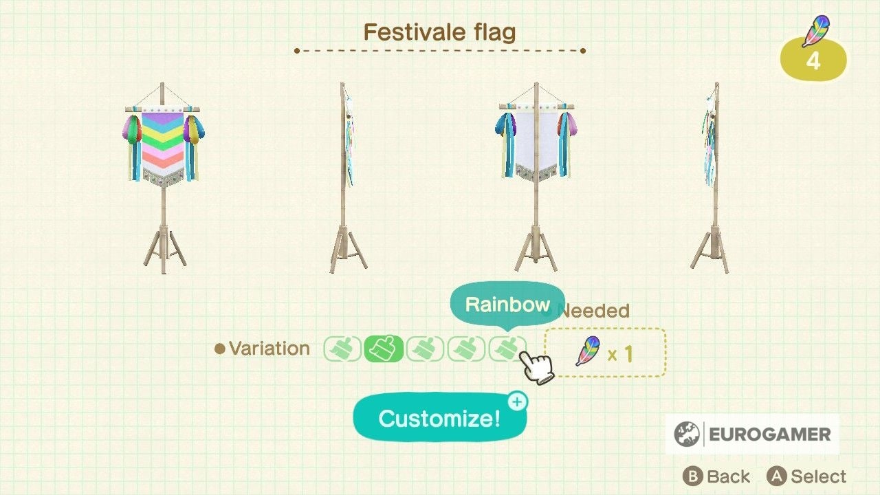 Animal Crossing Festivale event  How to get feathers  Rainbow Feathers and Festivale items in New Horizons explained - 66