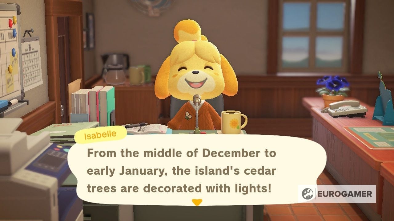 Animal Crossing – Festive season: How to find red, blue and gold ornaments, including the festive DIY recipes in New Horizons