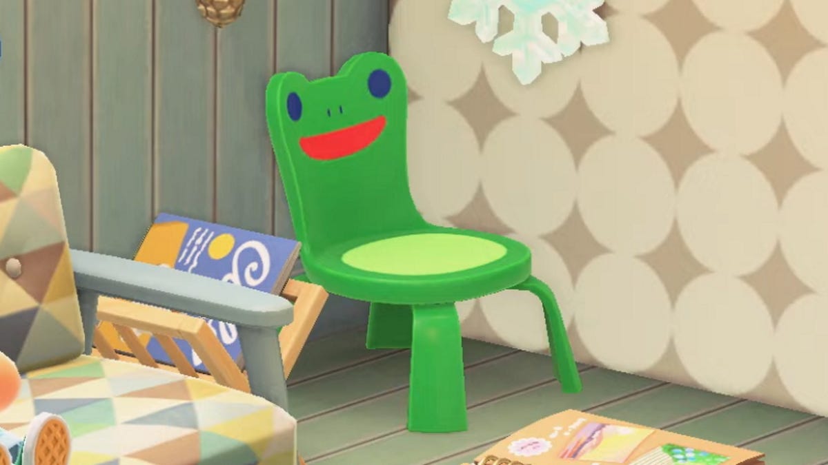 Animal Crossing Froggy Chair How to get a froggy chair in New Horizons explained - 73