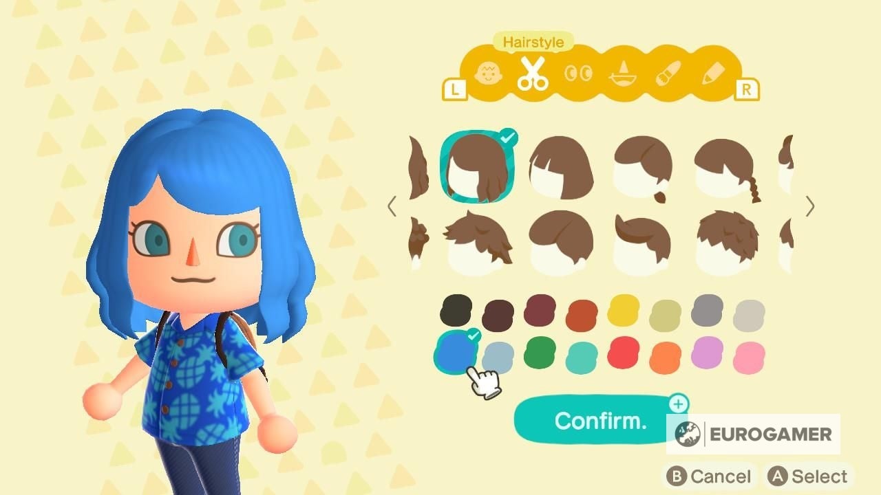 Animal Crossing new Hairstyles list  Top Fab  Pop  Cool and Stylish Hair Colours in New Horizons - 38