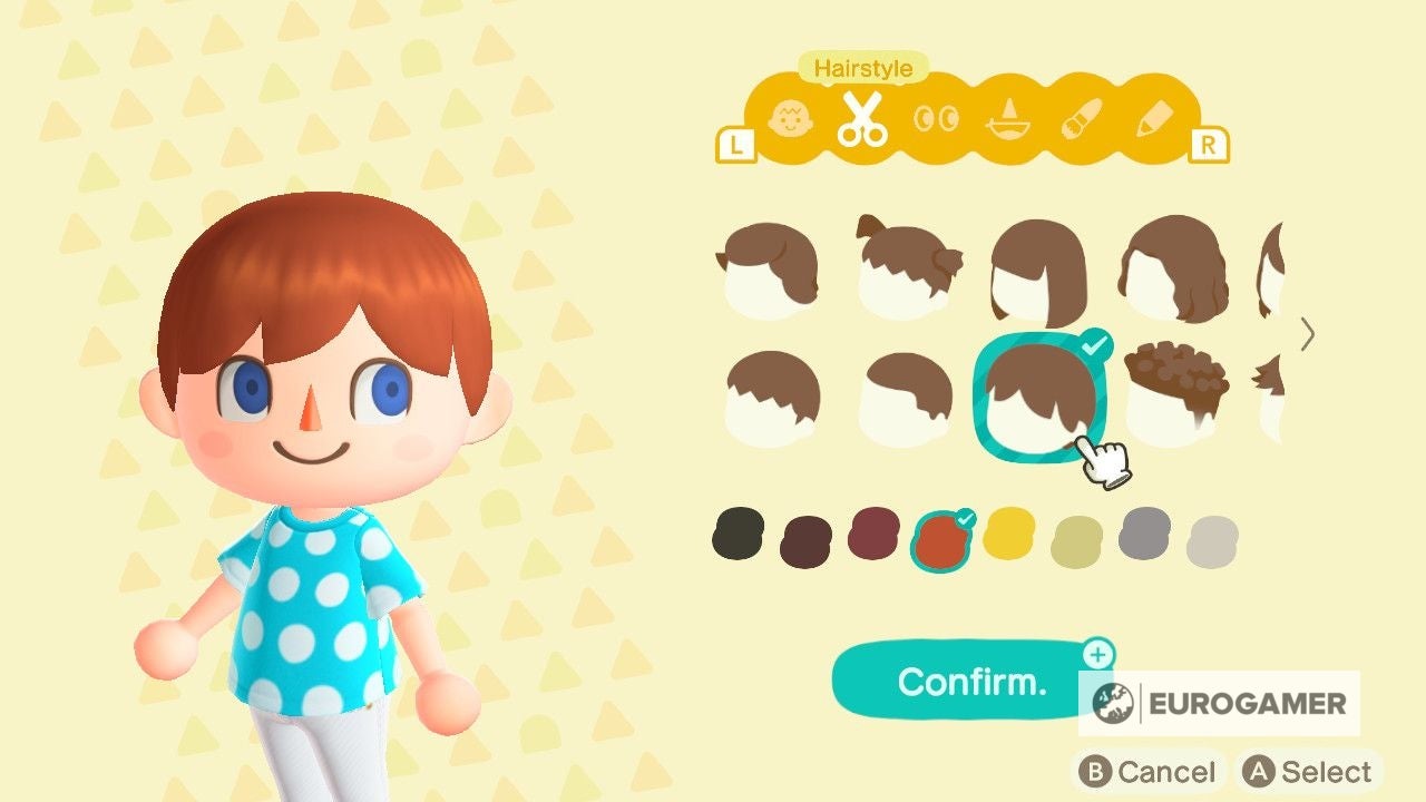 Animal Crossing new Hairstyles list  Top Fab  Pop  Cool and Stylish Hair Colours in New Horizons - 44