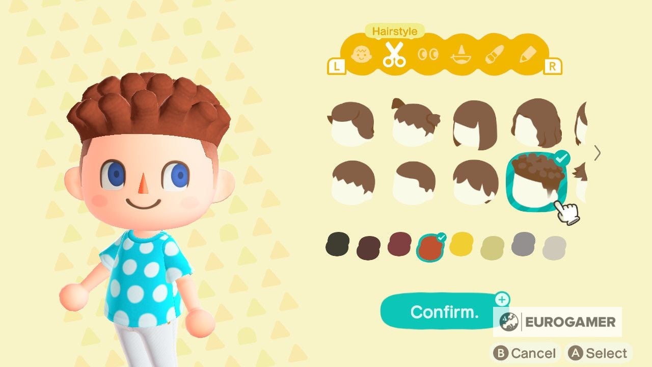 Animal Crossing new Hairstyles list  Top Fab  Pop  Cool and Stylish Hair Colours in New Horizons - 86