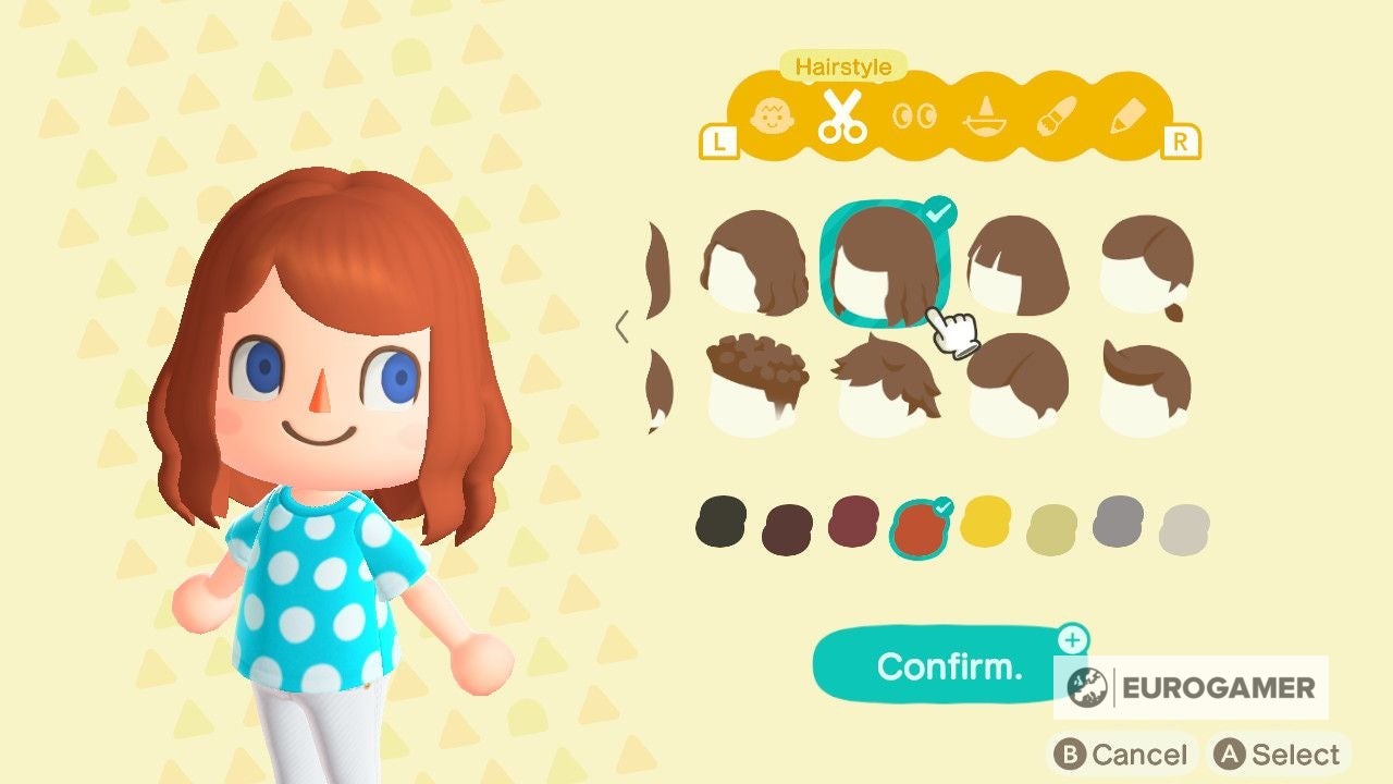 Animal Crossing new Hairstyles list  Top Fab  Pop  Cool and Stylish Hair Colours in New Horizons - 53