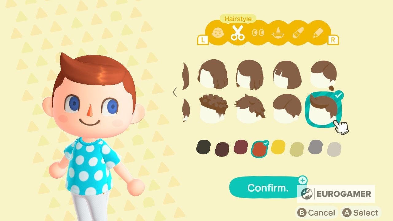 Animal Crossing new Hairstyles list  Top Fab  Pop  Cool and Stylish Hair Colours in New Horizons - 37