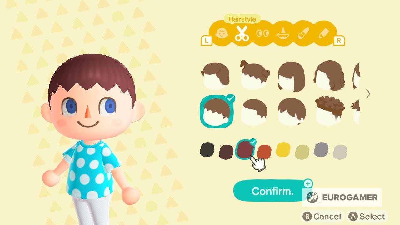 Animal Crossing new Hairstyles list  Top Fab  Pop  Cool and Stylish Hair Colours in New Horizons - 11
