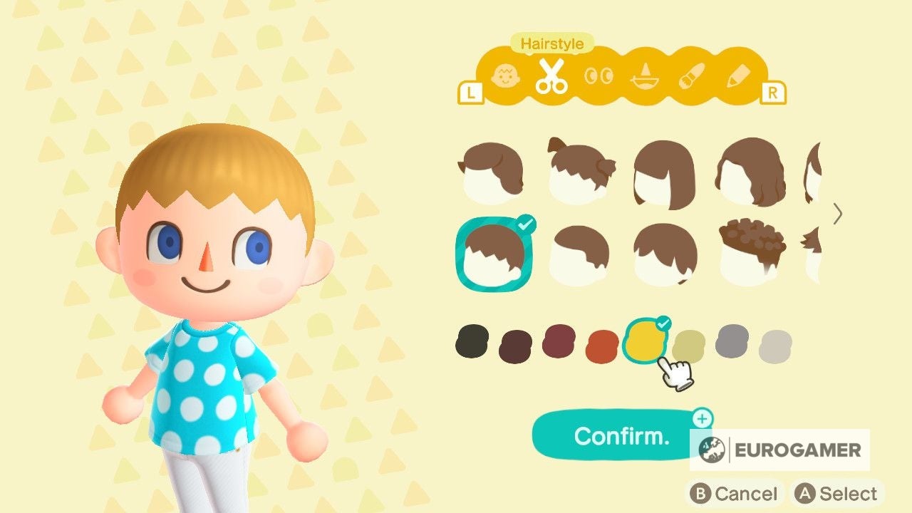 Animal Crossing new Hairstyles list  Top Fab  Pop  Cool and Stylish Hair Colours in New Horizons - 15