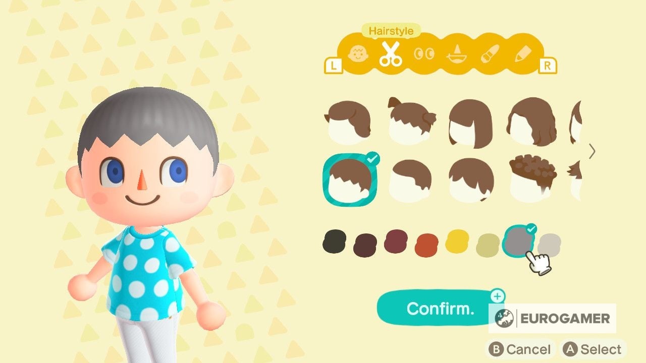 Animal Crossing new Hairstyles list  Top Fab  Pop  Cool and Stylish Hair Colours in New Horizons - 65