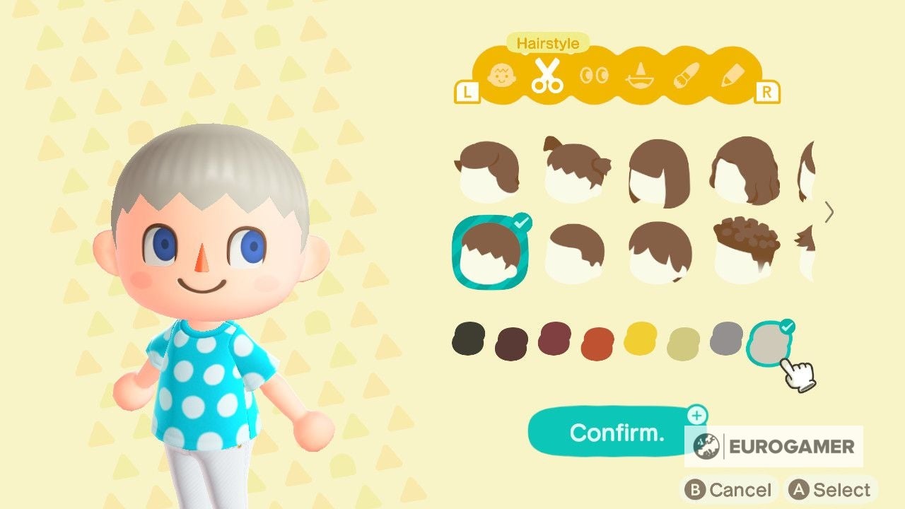 Animal Crossing new Hairstyles list  Top Fab  Pop  Cool and Stylish Hair Colours in New Horizons - 9