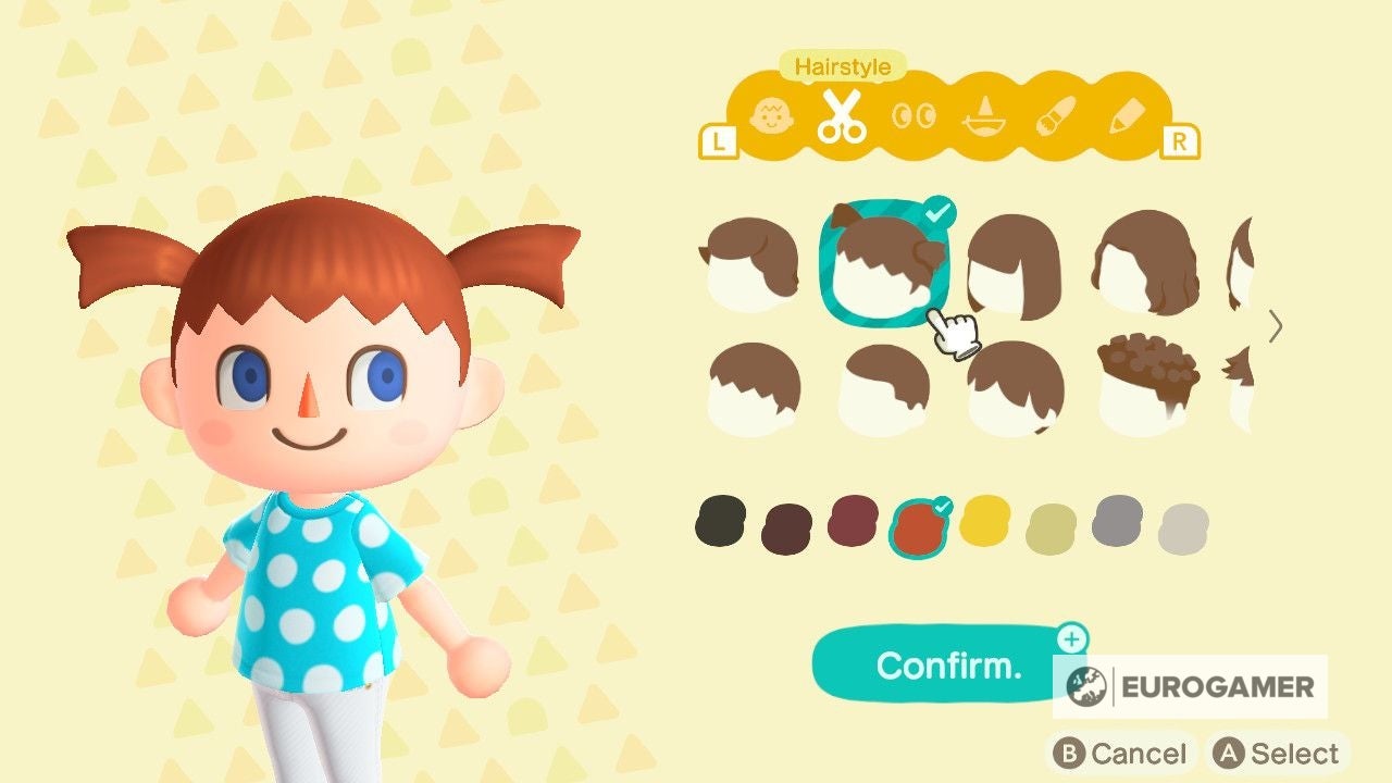 Animal Crossing new Hairstyles list  Top Fab  Pop  Cool and Stylish Hair Colours in New Horizons - 92