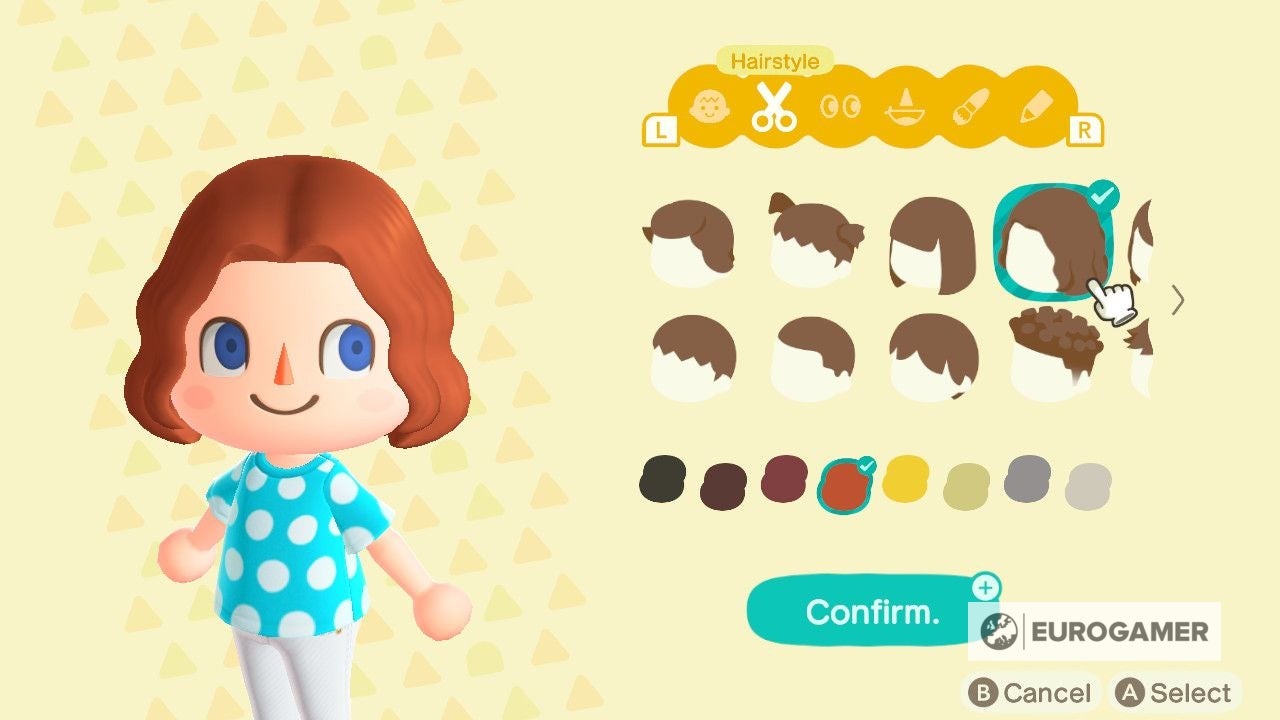 Animal Crossing new Hairstyles list  Top Fab  Pop  Cool and Stylish Hair Colours in New Horizons - 46