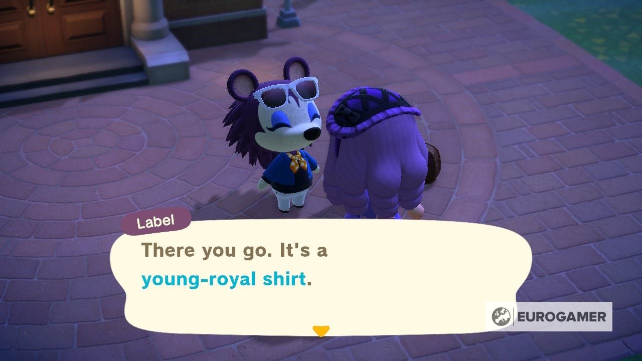 Animal Crossing Label: how to complete Label's fashion ...