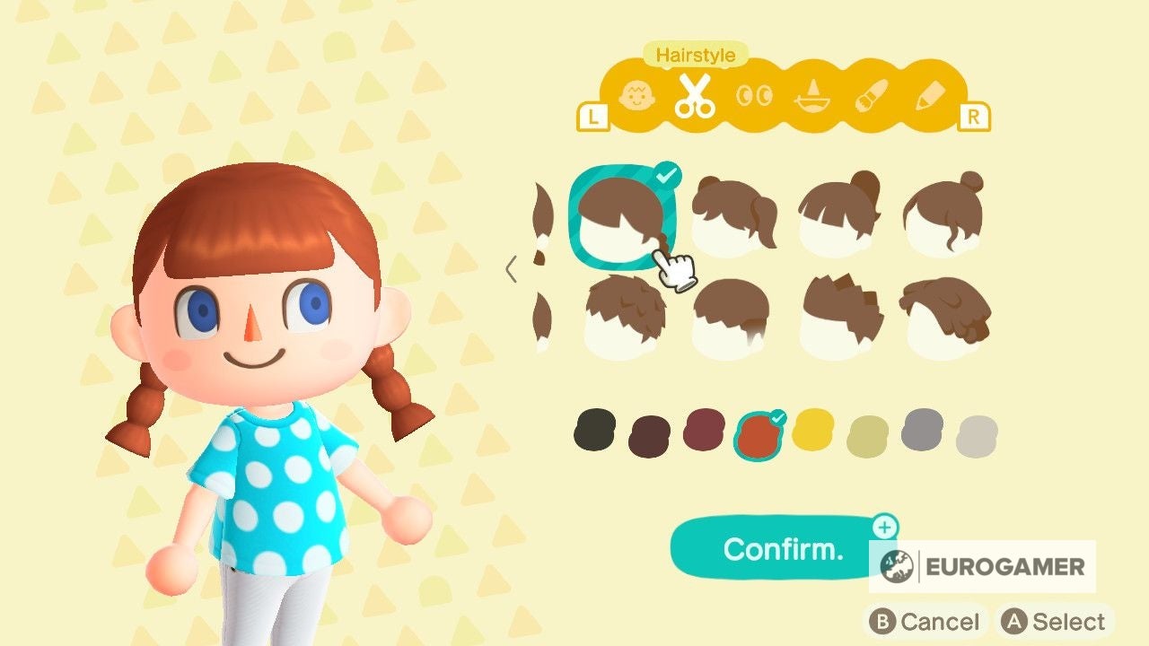 Animal Crossing new Hairstyles list  Top Fab  Pop  Cool and Stylish Hair Colours in New Horizons - 6