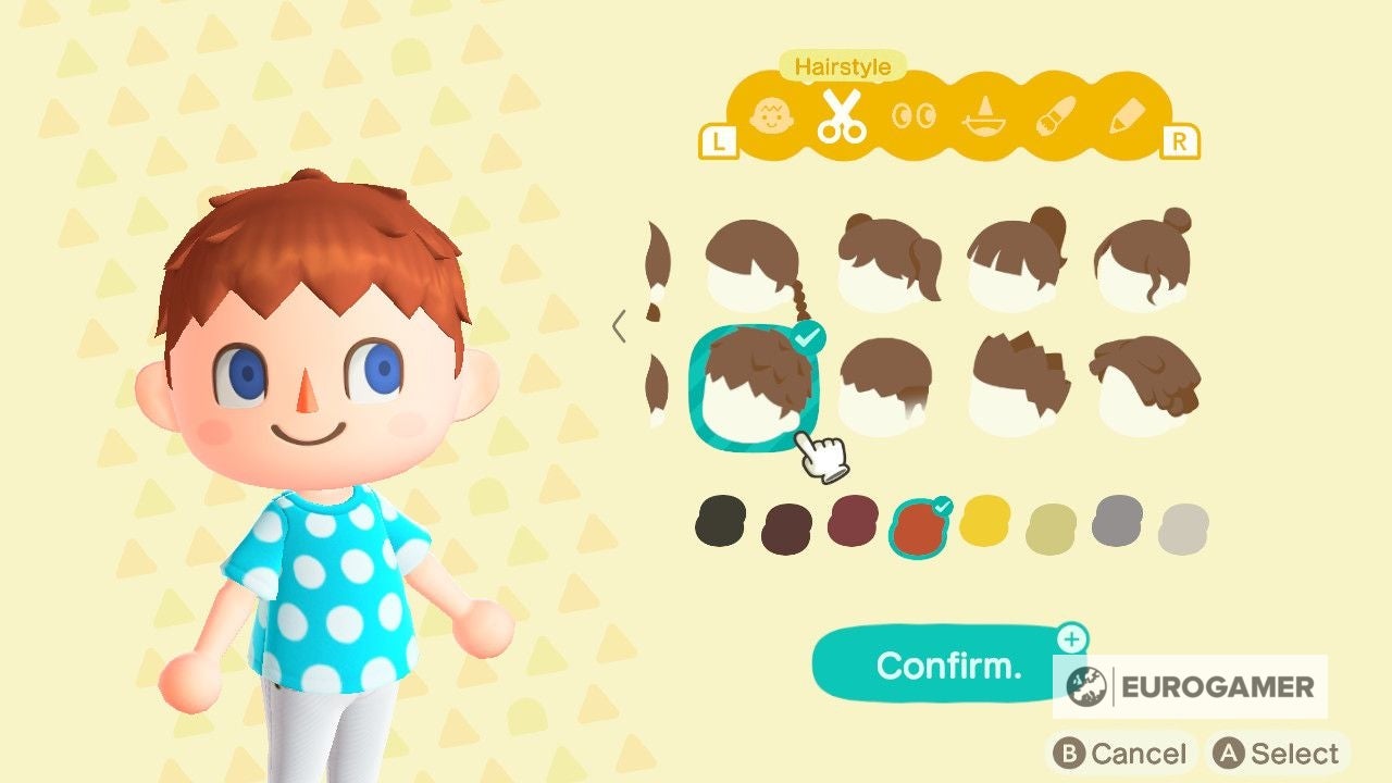 Animal Crossing new Hairstyles list  Top Fab  Pop  Cool and Stylish Hair Colours in New Horizons - 98