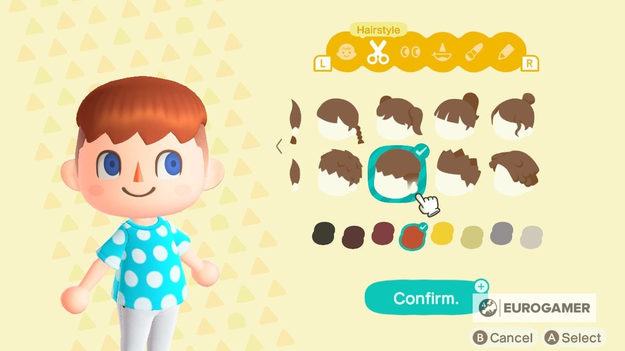 Animal Crossing new Hairstyles list  Top Fab  Pop  Cool and Stylish Hair Colours in New Horizons - 1