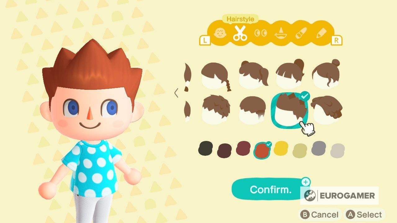 Animal Crossing new Hairstyles list  Top Fab  Pop  Cool and Stylish Hair Colours in New Horizons - 73