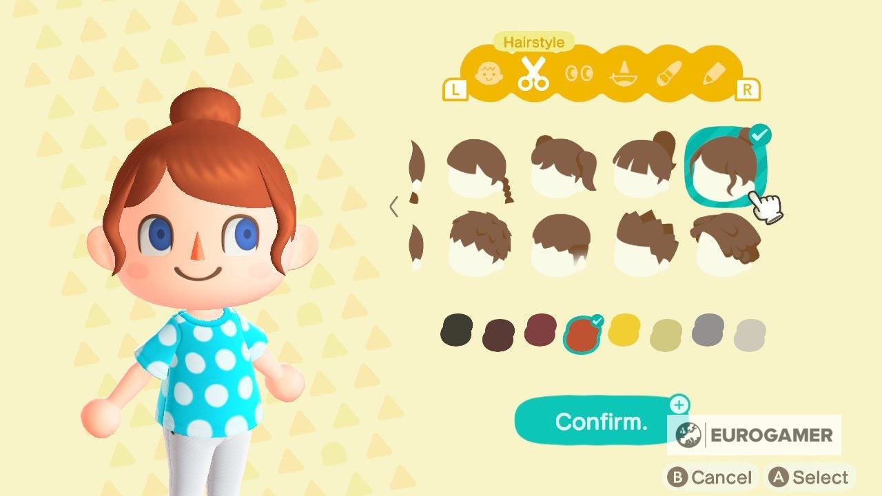 Animal Crossing new Hairstyles list  Top Fab  Pop  Cool and Stylish Hair Colours in New Horizons - 96