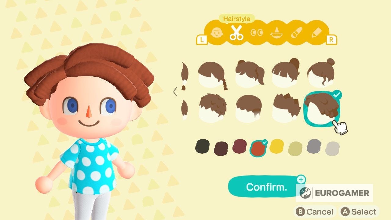Animal Crossing new Hairstyles list  Top Fab  Pop  Cool and Stylish Hair Colours in New Horizons - 33