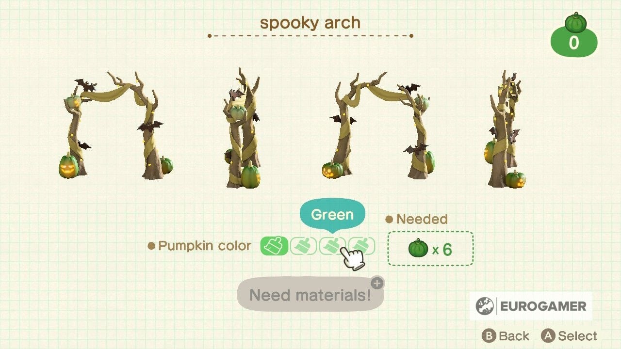 Animal Crossing Spooky Furniture series  How to find spooky furniture  and spooky furniture DIY recipes explained - 46