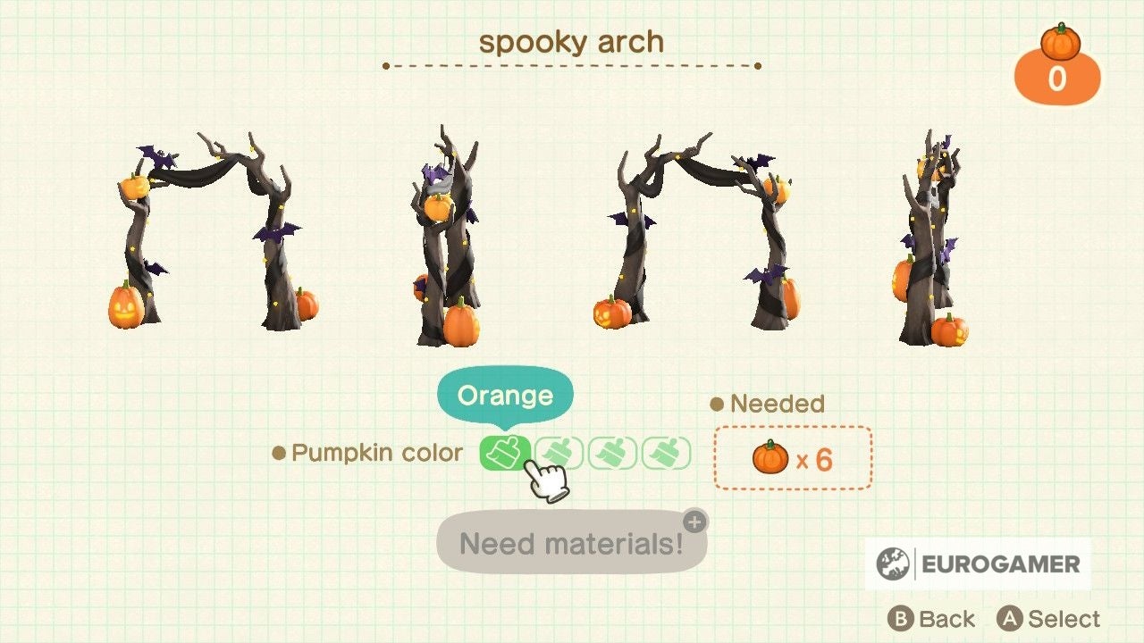Animal Crossing Spooky Furniture series  How to find spooky furniture  and spooky furniture DIY recipes explained - 56
