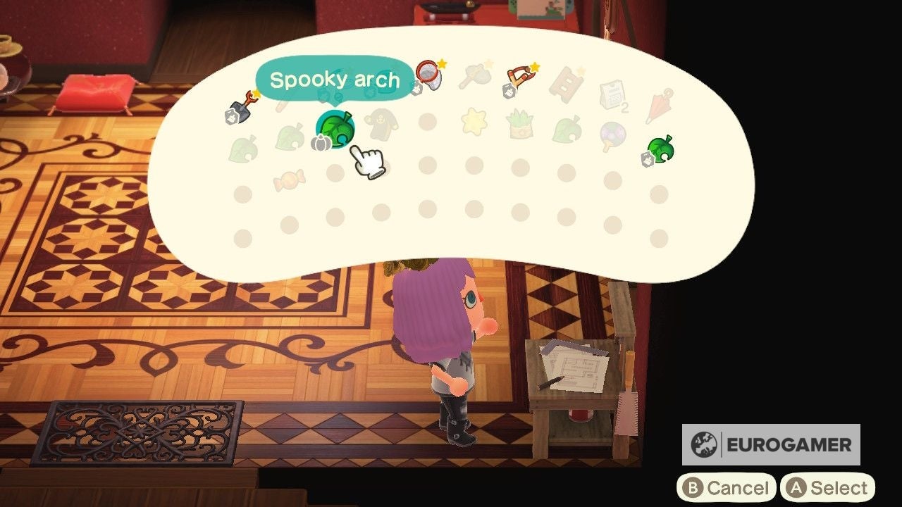 Animal Crossing Spooky Furniture series  How to find spooky furniture  and spooky furniture DIY recipes explained - 85
