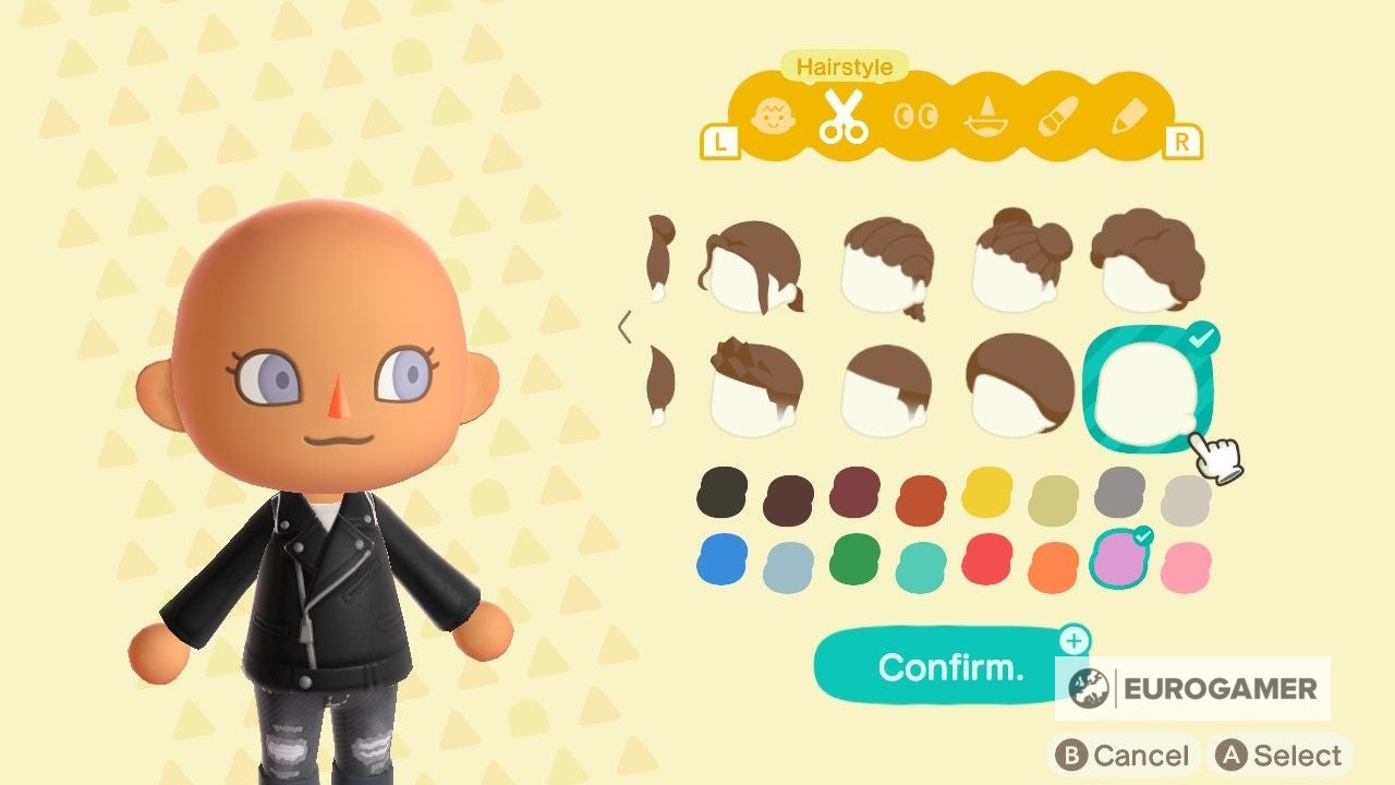 Animal Crossing new Hairstyles list  Top Fab  Pop  Cool and Stylish Hair Colours in New Horizons - 69