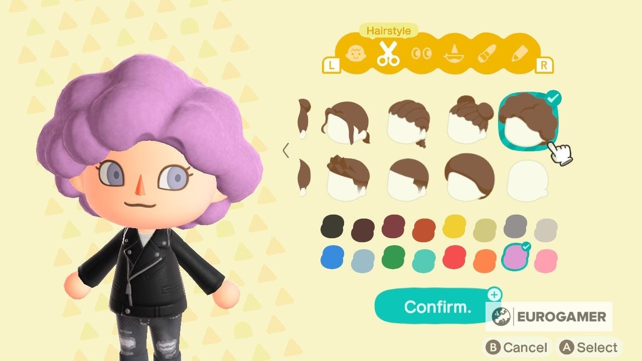 Animal Crossing new Hairstyles list  Top Fab  Pop  Cool and Stylish Hair Colours in New Horizons - 74