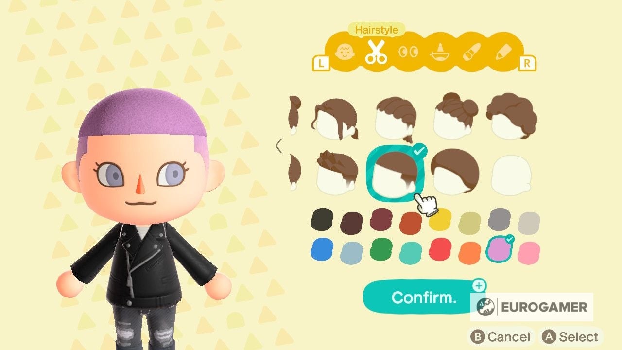 Animal Crossing new Hairstyles list  Top Fab  Pop  Cool and Stylish Hair Colours in New Horizons - 94