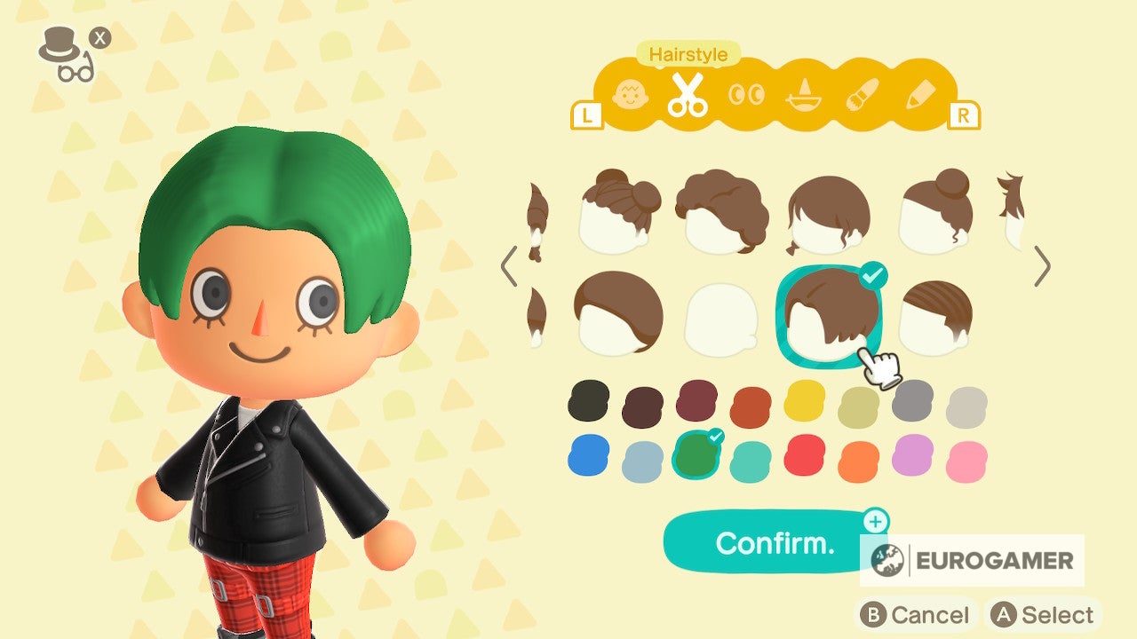 Animal Crossing new Hairstyles list  Top Fab  Pop  Cool and Stylish Hair Colours in New Horizons - 41