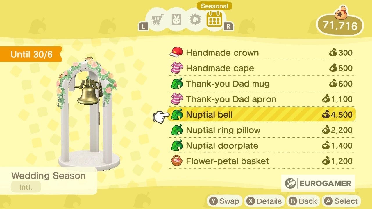 Animal Crossing Wedding Season 2021  Heart crystals  wedding event items and the return of Reese and Cyrus explained - 90