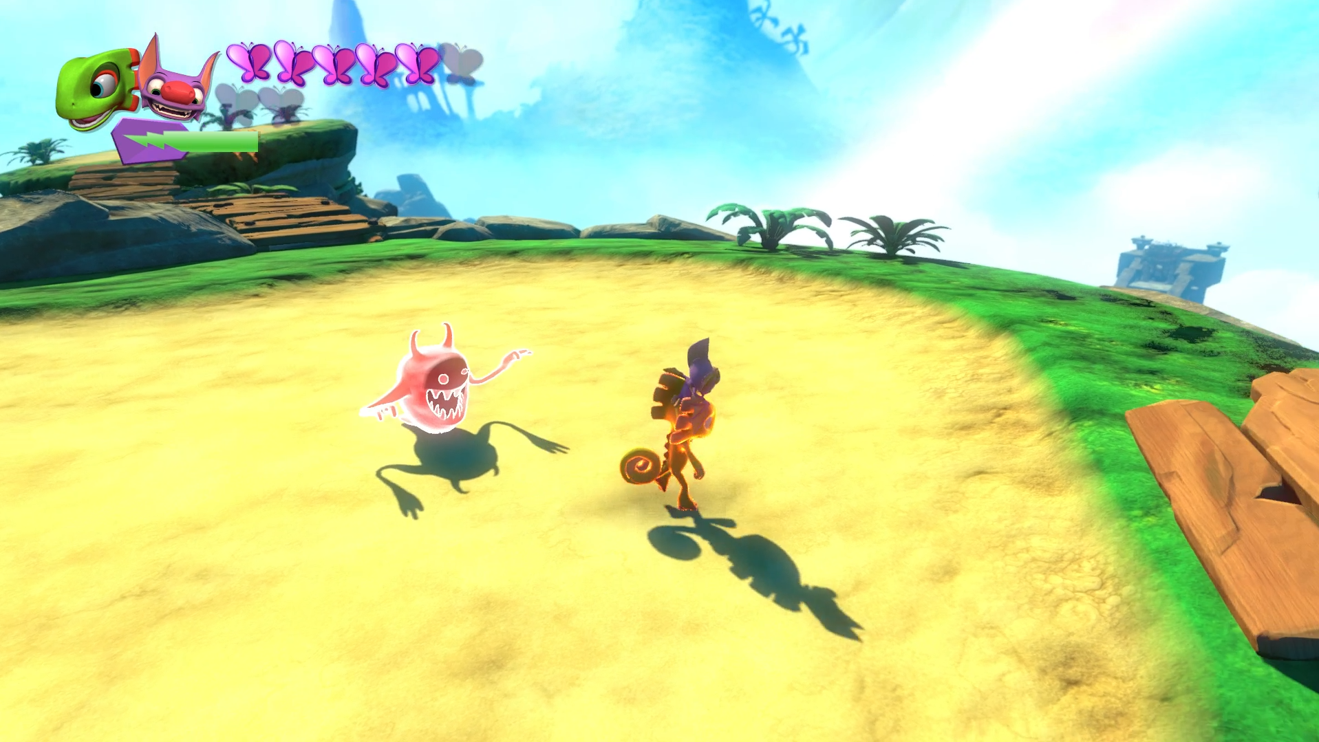 Yooka Laylee Ghost Writer locations   where to find the Red  Yellow  Green  Blue and Pink Ghosts - 84