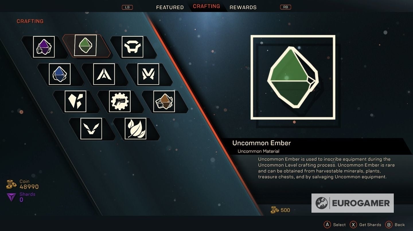 Image for Anthem Ember Piece locations - where to find Embers and what Embers are for