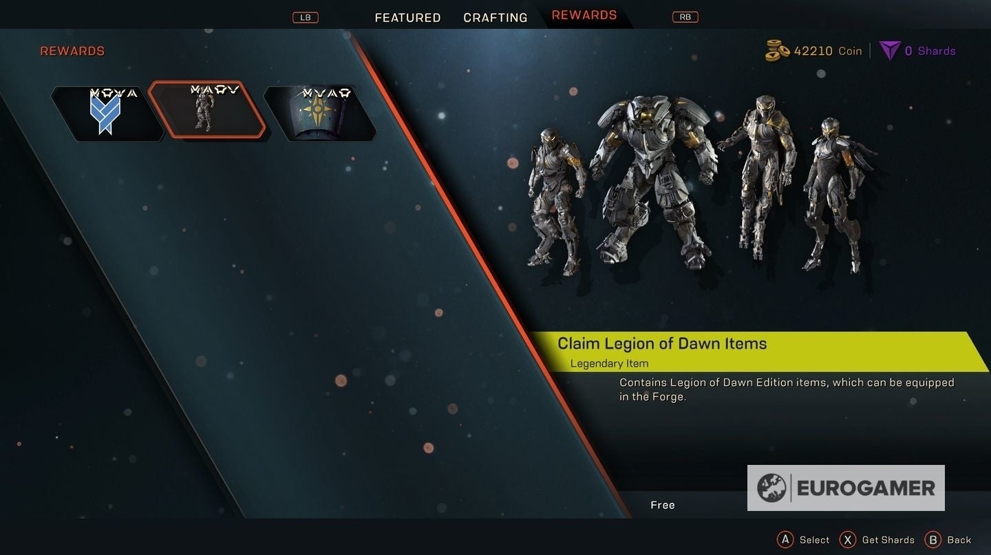Image for Anthem Legion of Dawn - how to get Legion of Dawn armour and redeem other pre-order bonus items