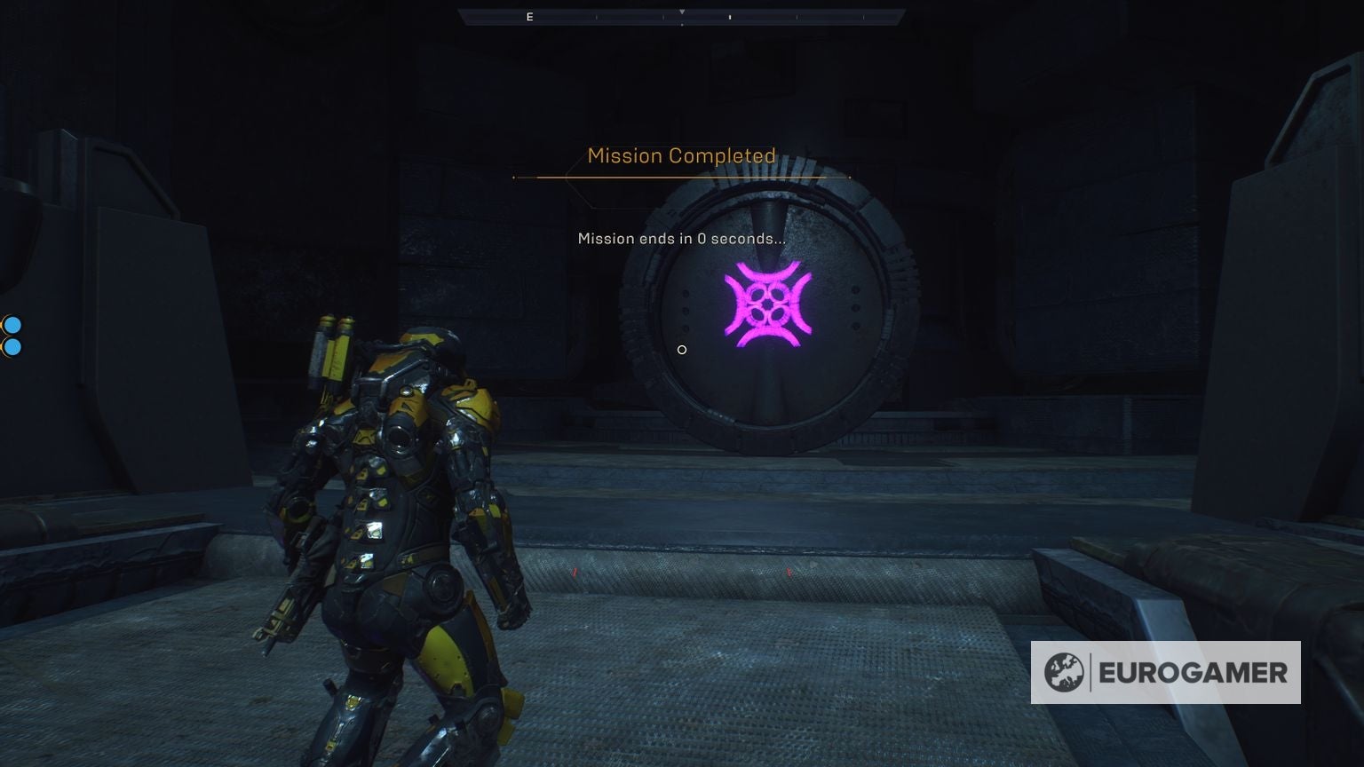 Anthem Deactivate the Barrier solution   how to complete the Triple Threat mission puzzle - 55