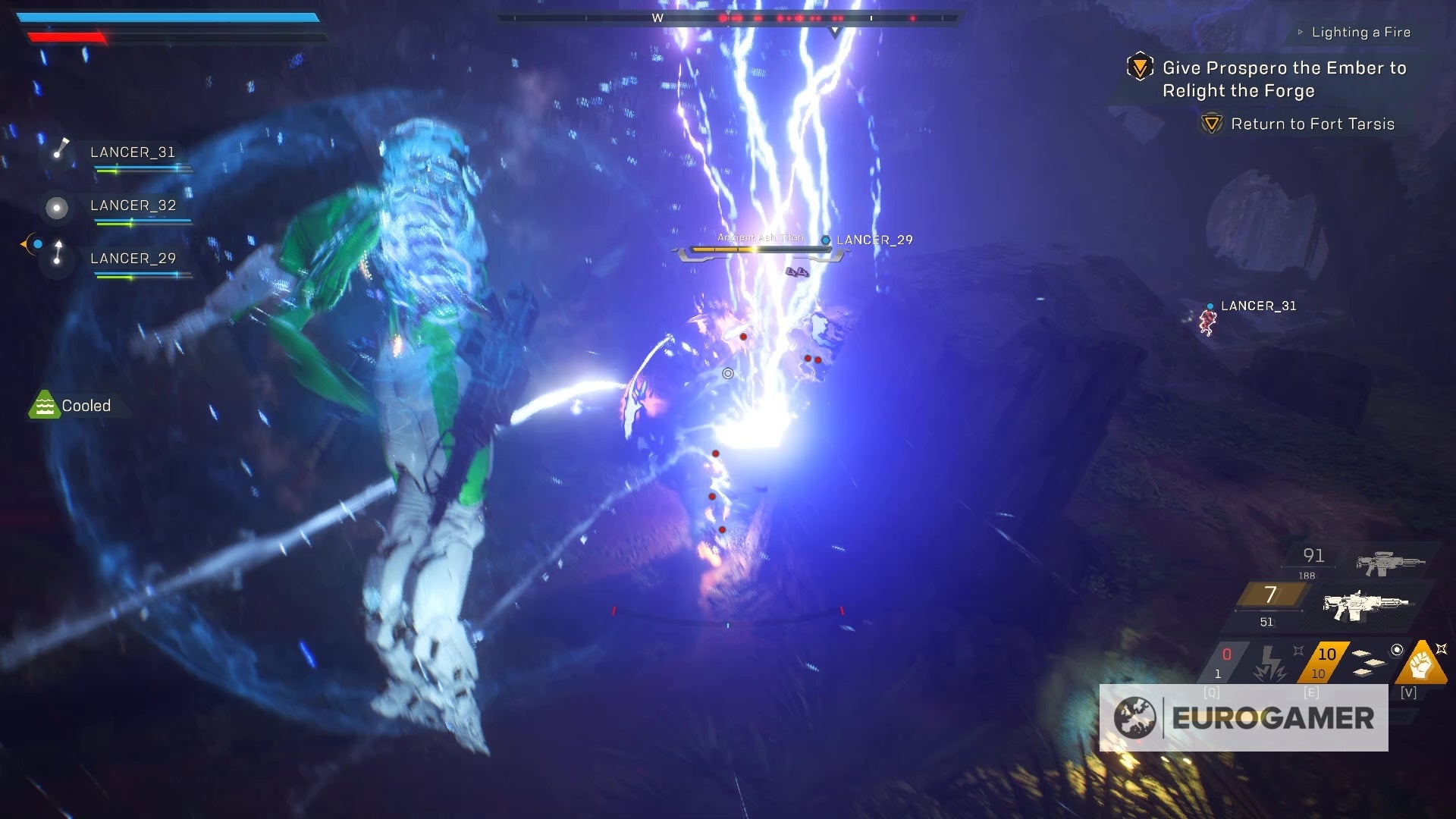 Anthem Elements and Elemental Effects expained   how Fire  Ice  Electric and Acid damage and debuffs work - 61