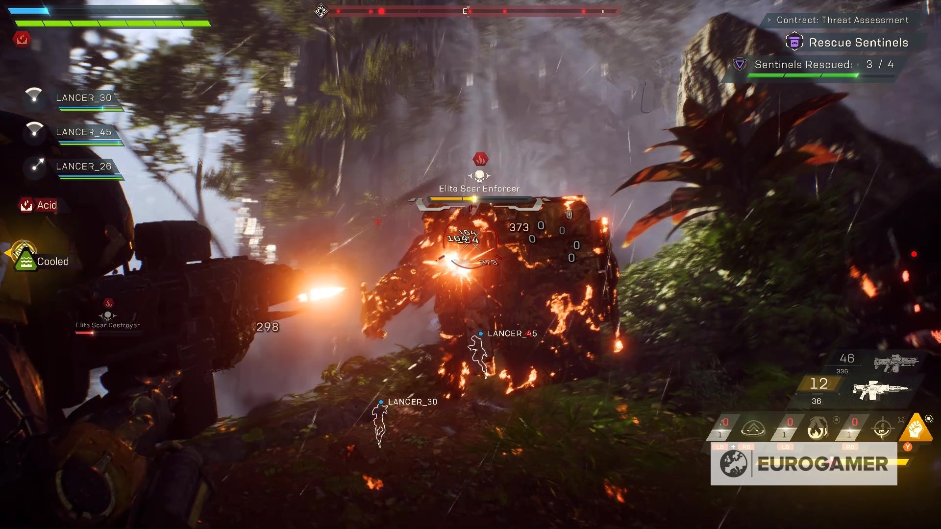 Anthem Elements and Elemental Effects expained   how Fire  Ice  Electric and Acid damage and debuffs work - 53